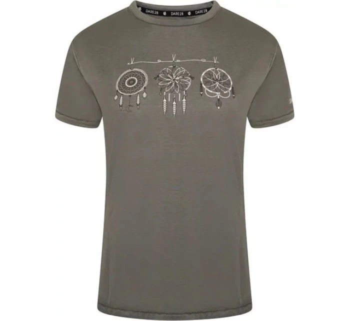 Dámské tričko DWT589 Unwind Tee DDH khaki - Dare2B Dámské tričko DWT589 Unwind Tee DDH khaki - Dare2B