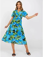 Letní šaty DHJ SK model 22317462 modré - FPrice Letní šaty DHJ SK model 22317462 modré - FPrice