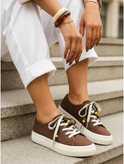 FashionStreet dámské tenisky cappuccino ZY1404