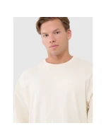 Pánská mikina oversize bez kapuce 4F 4FWSS25TSWSM1536-80S-12S pánské Pánská mikina oversize bez kapuce 4F 4FWSS25TSWSM1536-80S-12S pánské