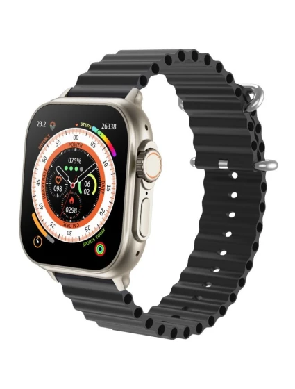 RUBICON RNCF17 Titan/Black Pánské chytré hodinky SMARUB268 RUBICON RNCF17 Titan/Black Pánské chytré hodinky SMARUB268