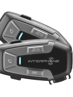 Interkom pro motocykly INTERPHONE U-COM 6R, sada pro 2 přilby