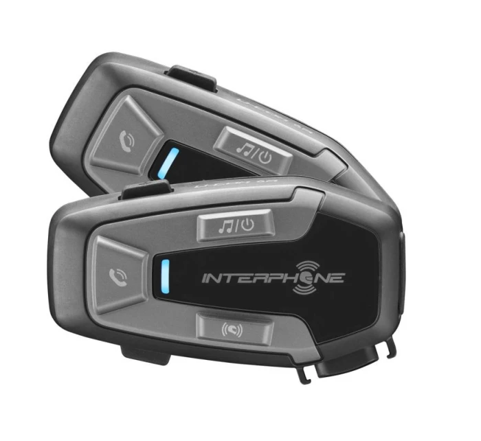 Interkom pro motocykly INTERPHONE U-COM 6R, sada pro 2 přilby