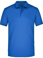 JN 710 Pánské elastické piqué polo model 22488616 royal - Daiber JN 710 Pánské elastické piqué polo model 22488616 royal - Daiber