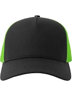 Atlantis Headwear Rapper Cotton-S 5 panelová Trucker kšiltovka 33.0260 black/green fluo Atlantis Headwear Rapper Cotton-S 5 panelová Trucker kšiltovka 33.0260 black/green fluo