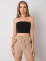 Šortky DHJ SN 13260.38P tmavě lila