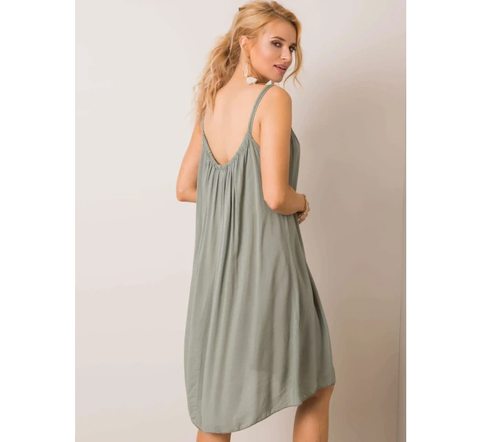 Šaty TW SK BI model 16719429 khaki - FPrice Šaty TW SK BI model 16719429 khaki - FPrice