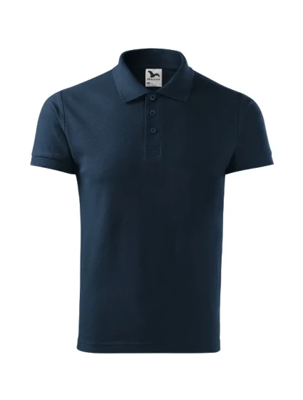 Cotton Heavy polokošile pánská námořní modrá