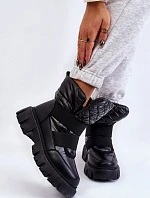 Dámské zateplené kotníkové SG-175B - Mix Feet