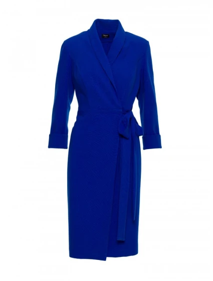 Dámské šaty model 21889939 Královská modř - STYLOVE Dámské šaty model 21889939 Královská modř - STYLOVE