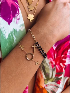 MARIPOSA náramek ve zlaté barvě FashionStreet LY0096