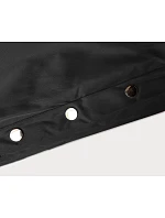 Černá dámská bunda parka s kožešinou model 21246242 - J.STYLE