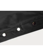 Černá dámská bunda parka s kožešinou model 21246242 - J.STYLE