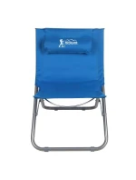 PLÁŽOVÉ SKLÁDACÍ KŘESLO MODRÉ PLÁŽOVÉ SKLÁDACÍ KŘESLO MODRÉ