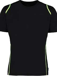 Kustom Kit KK 991 Kontrastní tričko Cooltex® 43.0991 black/fluorescent lime