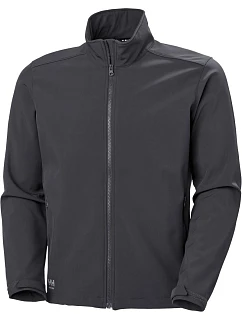 Manchester 3vrstvá pánská softshellová bunda "Manchester" ebony model 22416369 - Helly Hansen
