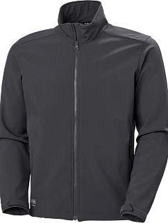 Manchester 3vrstvá pánská softshellová bunda "Manchester" ebony model 22416369 - Helly Hansen