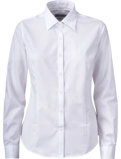 J.Harvest & Frost YB 50 Regular Women Keprová halenka s dlouhým rukávem 63.5003 white