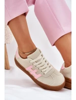 Dámské Tenisky Na Platformě Béžové Syliyana Dámské Tenisky Na Platformě Béžové Syliyana