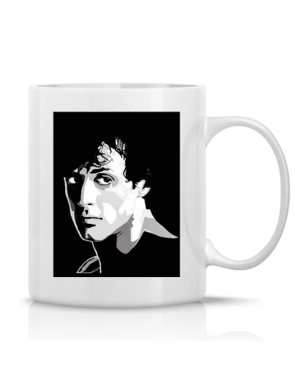 ROCKY BALBOA - klasický bílý keramický hrníček 300 ml
