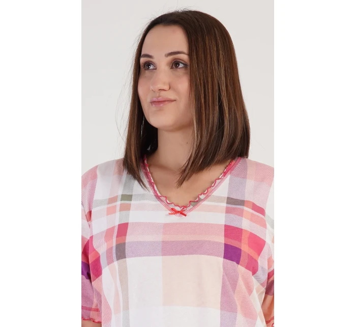 Dámská noční košile s krátkým rukávem Catherine