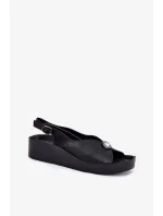 Bota na klínech model 215150 Step in style Bota na klínech model 215150 Step in style