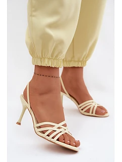 Sandály na podpatku  model 227437 Step in style