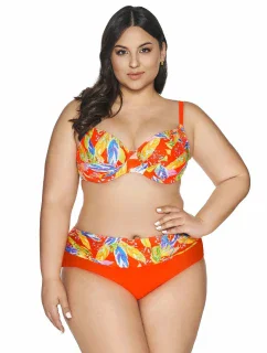 Měkká plavková podprsenka SK model 20997183 Vivid Orange - Ava