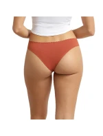 Dámská tanga 2 ks DIM BODY TOUCH THONG 2 ks - BELLINDA - cihlová Dámská tanga 2 ks DIM BODY TOUCH THONG 2 ks - BELLINDA - cihlová