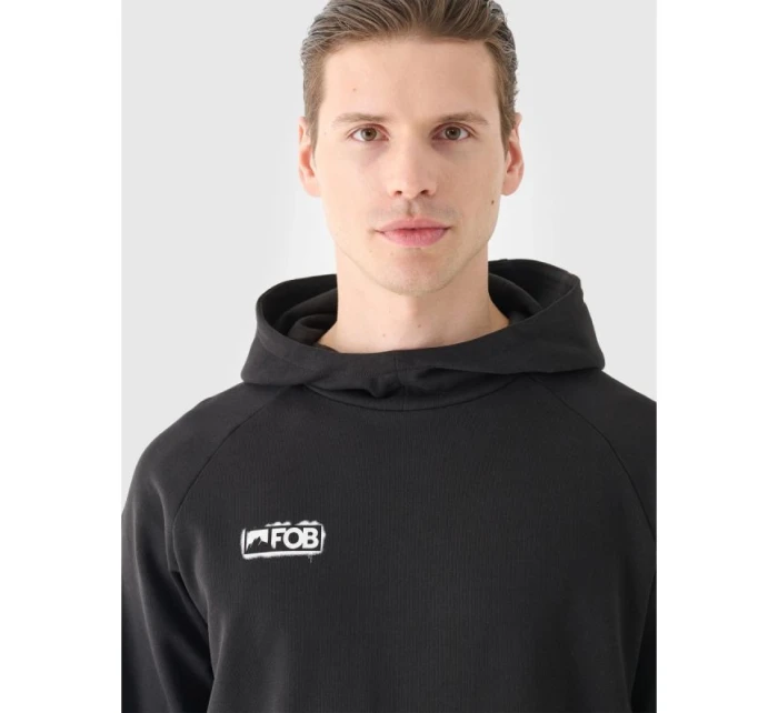 Pánská nepropínací mikina s kapucí 4F 4FRAW24TSWSM2072-20S pánská