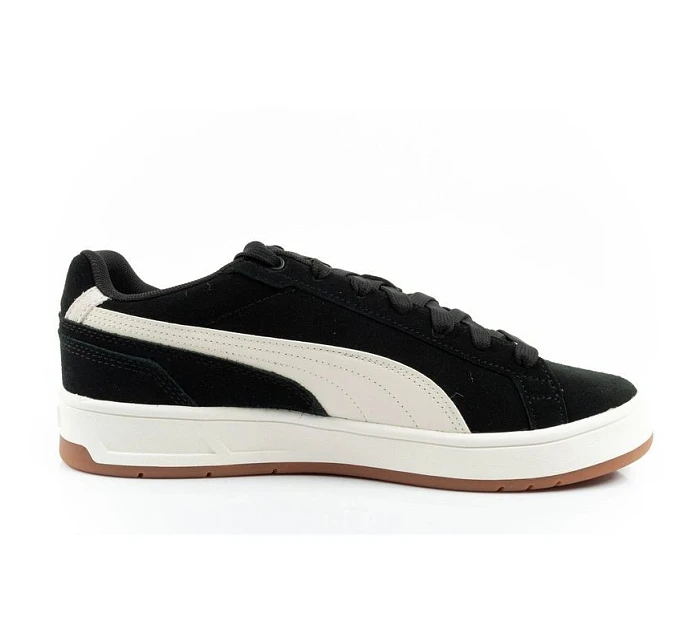 Pánská sportovní obuv Court model 22055992 kožené tenisky black - Puma Pánská sportovní obuv Court model 22055992 kožené tenisky black - Puma