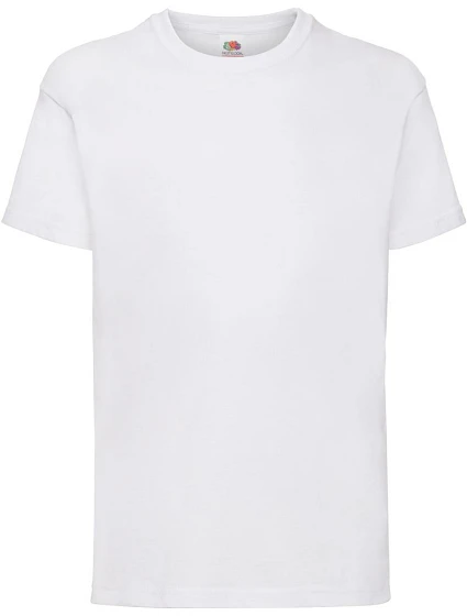 Fruit of the Loom Kids Valueweight T Dětské tričko 16.1033 white Fruit of the Loom Kids Valueweight T Dětské tričko 16.1033 white