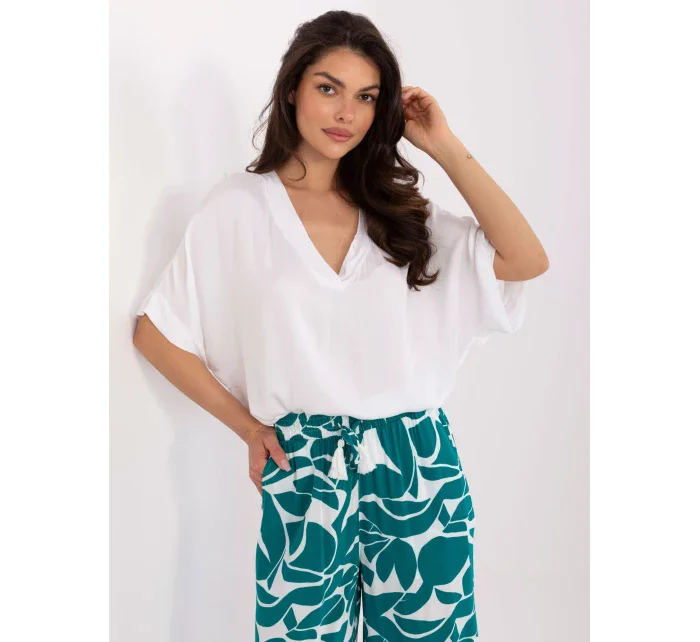 Bluzka TW BZ BI model 21190982 biały - FPrice Bluzka TW BZ BI model 21190982 biały - FPrice