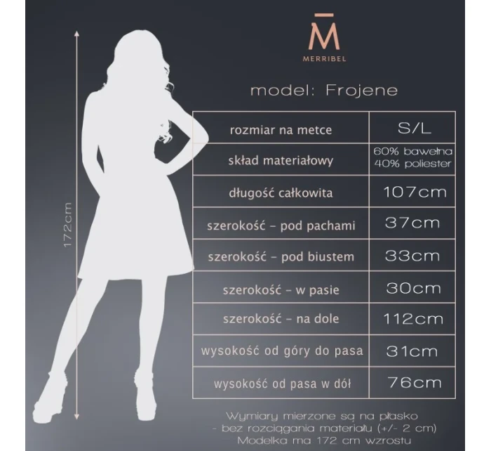 model 21171219 Černé šaty - Merribel