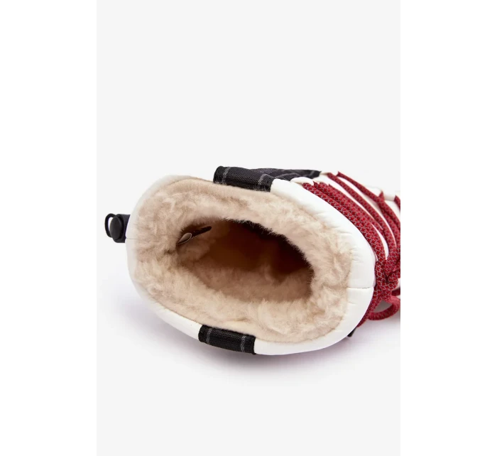 Dámské sněhule se silnou podrážkou, Vegan D.Franklin bílá Dámské sněhule se silnou podrážkou, Vegan D.Franklin bílá