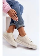 Dámské kožené sportovní boty tenisky bílé Failla Dámské kožené sportovní boty tenisky bílé Failla