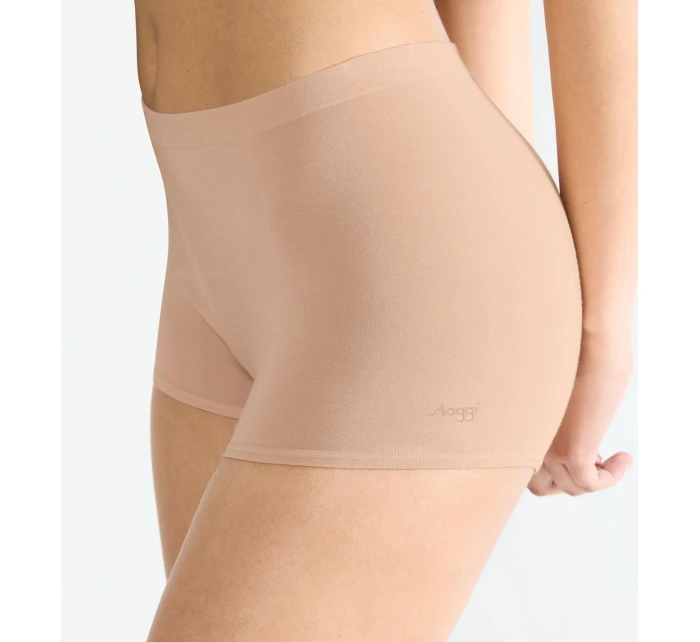 sloggi GO Sense Short 2P - BROWN - SLOGGI BROWN - SLOGGI