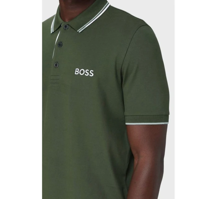 Polokošile Boss Paddy Pro Open Green M 50469102-355