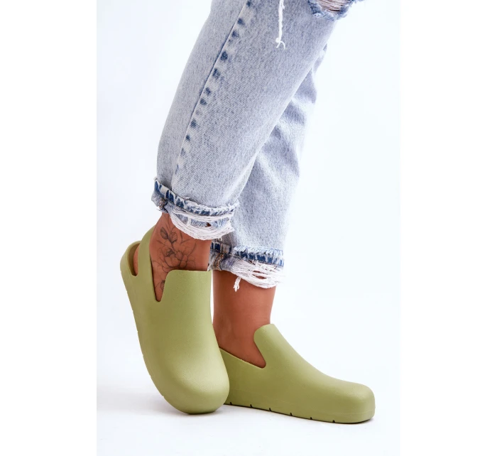 Módní gumové dřeváky zelená model 21586298 - Boto Módní gumové dřeváky zelená model 21586298 - Boto