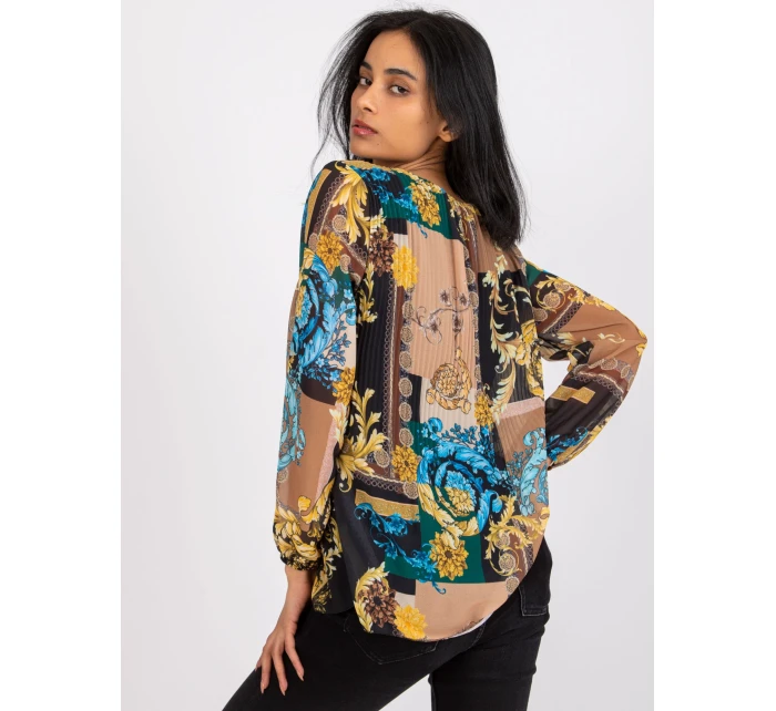 Halenka DHJ BZ 8643 3.65P černá a béžová