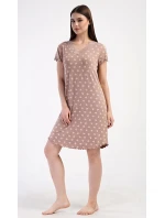 Dámská noční košile s krátkým rukávem model 21345616 - Vienetta