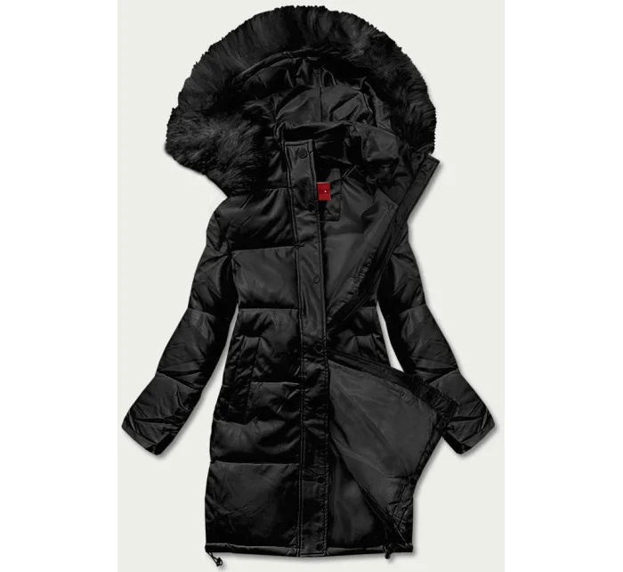 KURTKA ZIMOWA DAMSKA CZARNA model 21244601 - YES!PINK KURTKA ZIMOWA DAMSKA CZARNA model 21244601 - YES!PINK