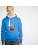 Geographical Norway Gadrien DB 054 M WW6115H/GN-Royal Blue / White mikina