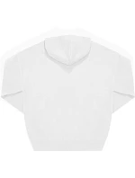 B&C Influence Hoodie Oversize mikina s kapucí z těžké bavlny 01.IH02 white