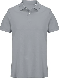 SOL'S Pacific Unisex piqué polo z těžké bavlny 25.4439 pure grey