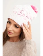 Fleecová čepice Marta K231 ecru Fleecová čepice Marta K231 ecru