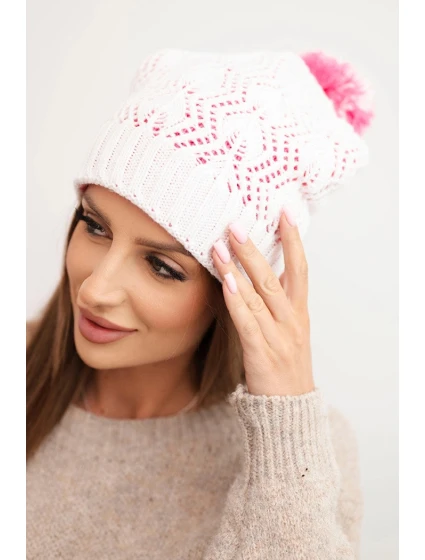 Fleecová čepice Marta K231 ecru Fleecová čepice Marta K231 ecru