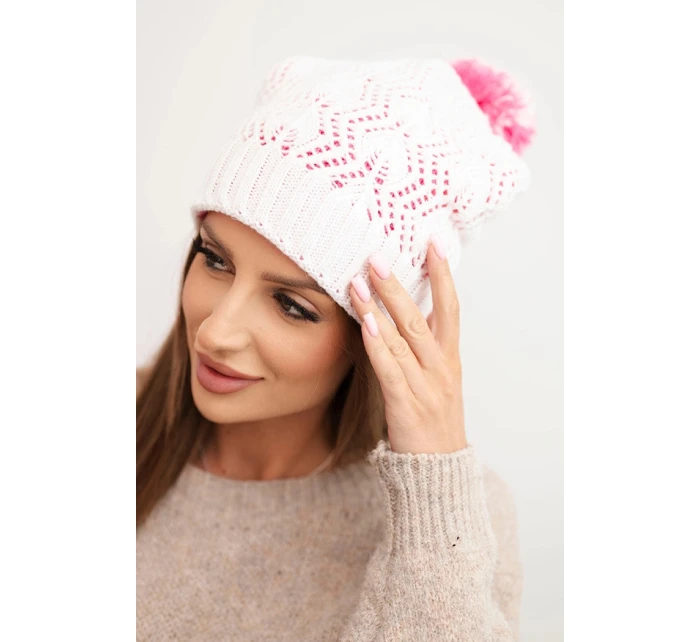 Fleecová čepice Marta K231 ecru Fleecová čepice Marta K231 ecru