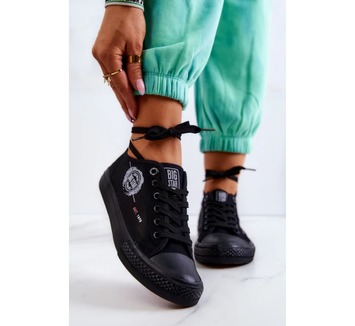 Dámské tenisky BIG STAR JJ274A256 Černé Dámské tenisky BIG STAR JJ274A256 Černé
