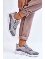 Dámská sportovní obuv Tenisky Big Star LL274371 Šedá Dámská sportovní obuv Tenisky Big Star LL274371 Šedá